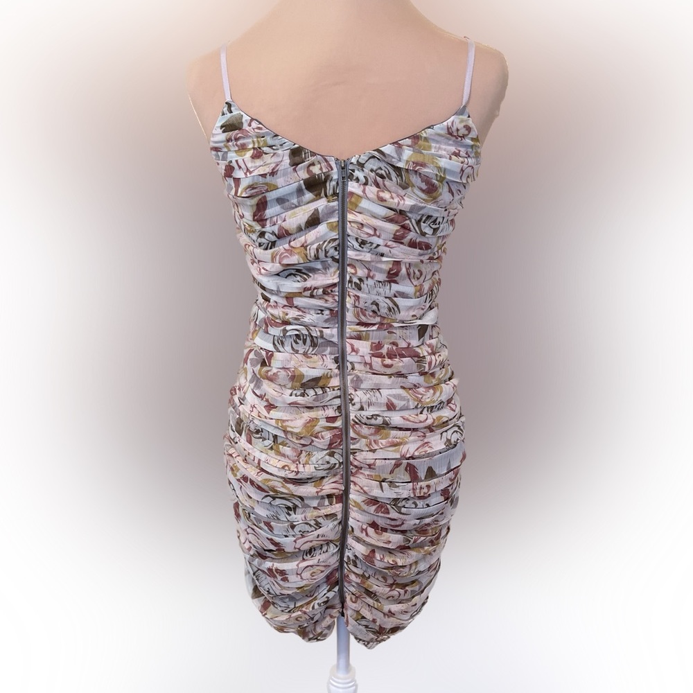 Dress from Boston Proper, multicolor floral pattern size 4